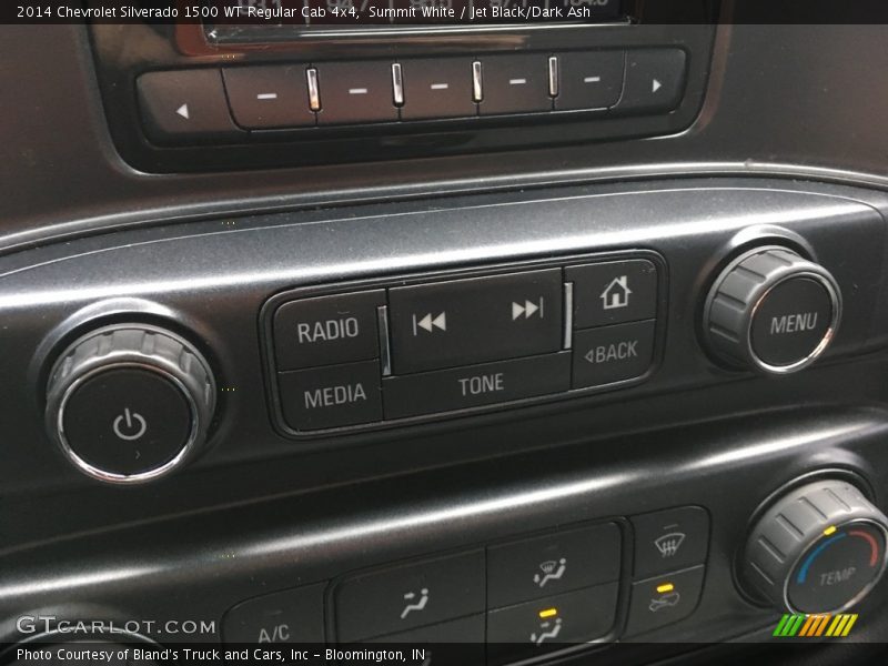 Summit White / Jet Black/Dark Ash 2014 Chevrolet Silverado 1500 WT Regular Cab 4x4