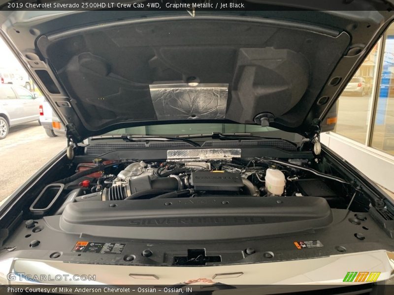 Graphite Metallic / Jet Black 2019 Chevrolet Silverado 2500HD LT Crew Cab 4WD