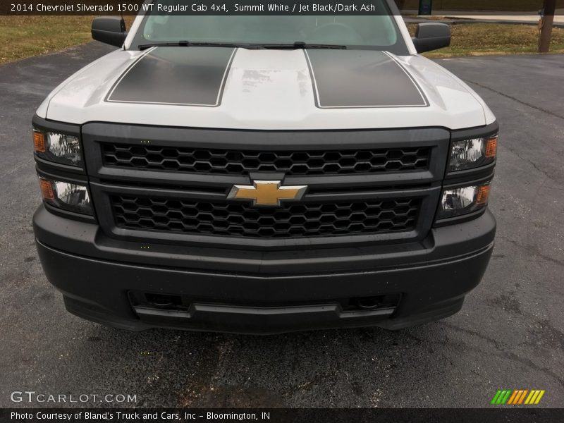 Summit White / Jet Black/Dark Ash 2014 Chevrolet Silverado 1500 WT Regular Cab 4x4