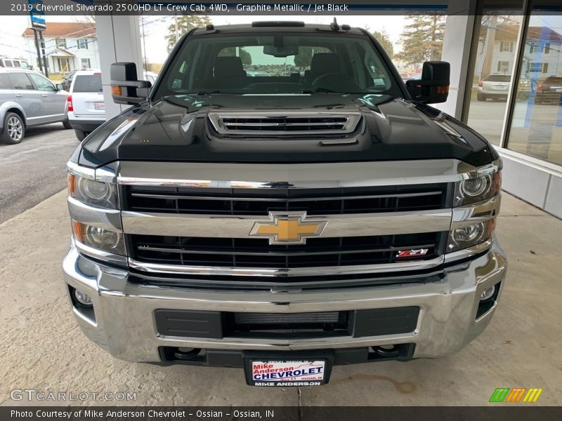 Graphite Metallic / Jet Black 2019 Chevrolet Silverado 2500HD LT Crew Cab 4WD