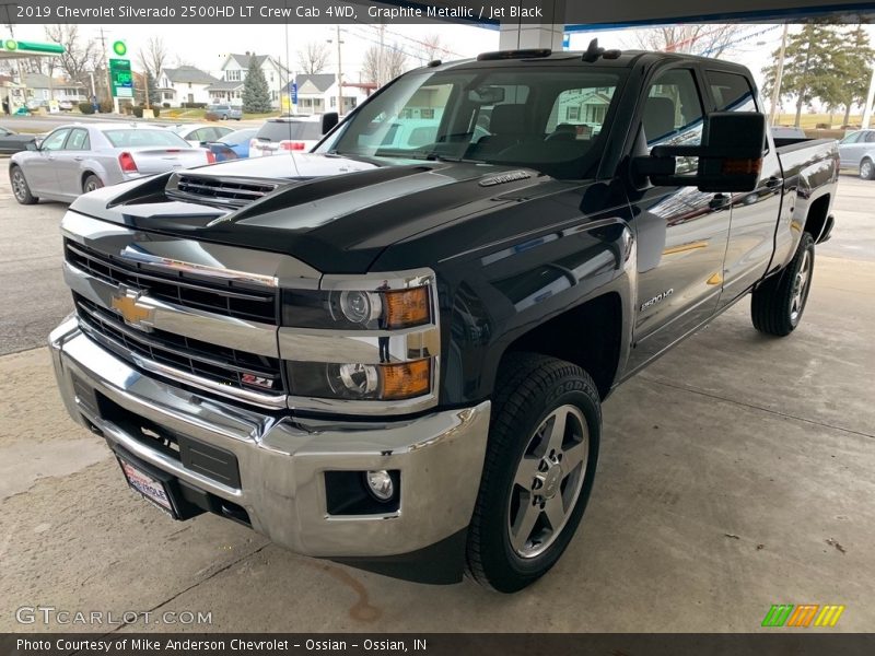 Graphite Metallic / Jet Black 2019 Chevrolet Silverado 2500HD LT Crew Cab 4WD