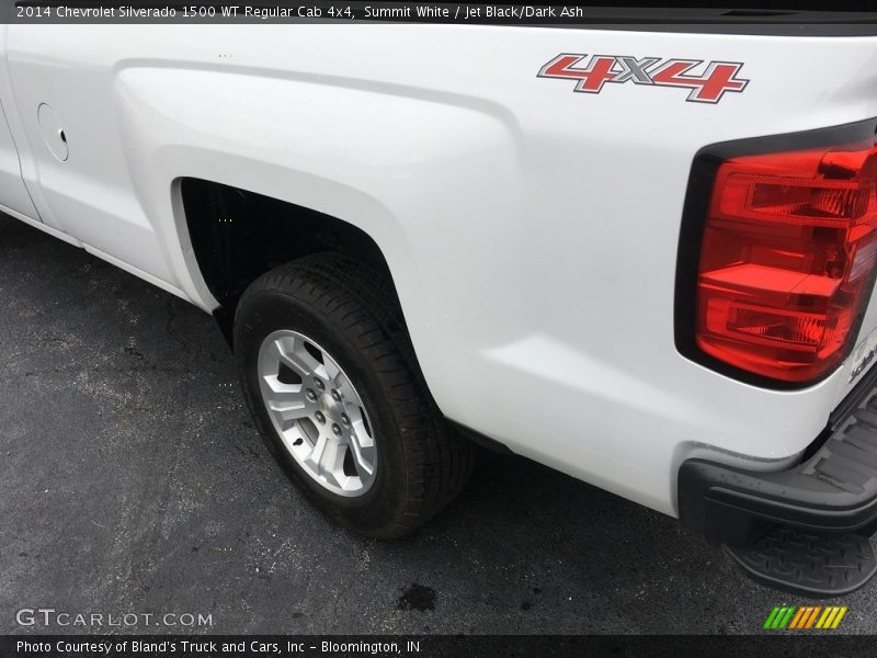Summit White / Jet Black/Dark Ash 2014 Chevrolet Silverado 1500 WT Regular Cab 4x4