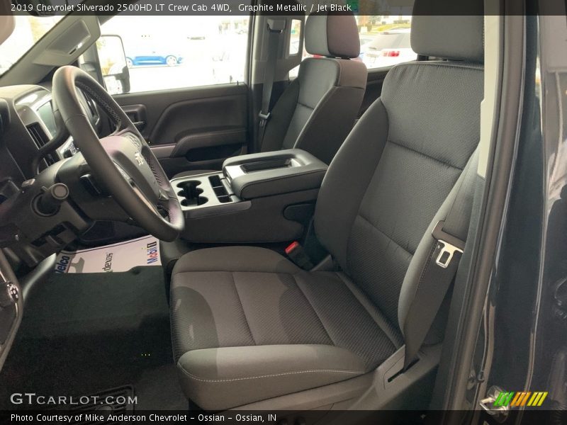Graphite Metallic / Jet Black 2019 Chevrolet Silverado 2500HD LT Crew Cab 4WD