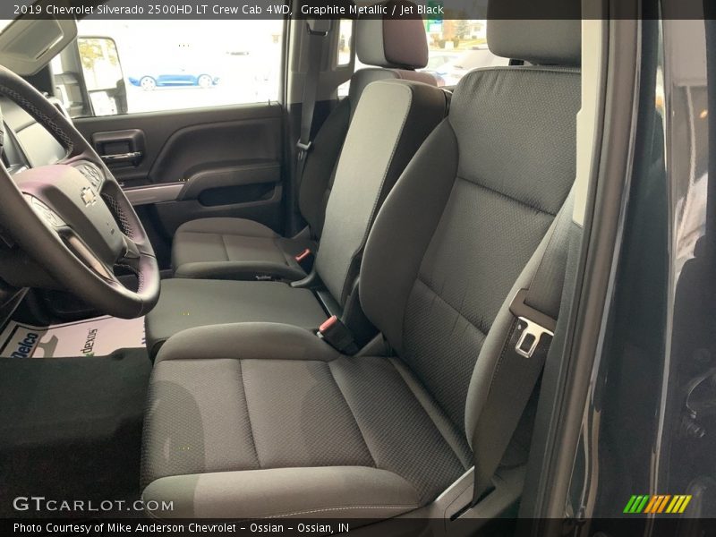 Graphite Metallic / Jet Black 2019 Chevrolet Silverado 2500HD LT Crew Cab 4WD