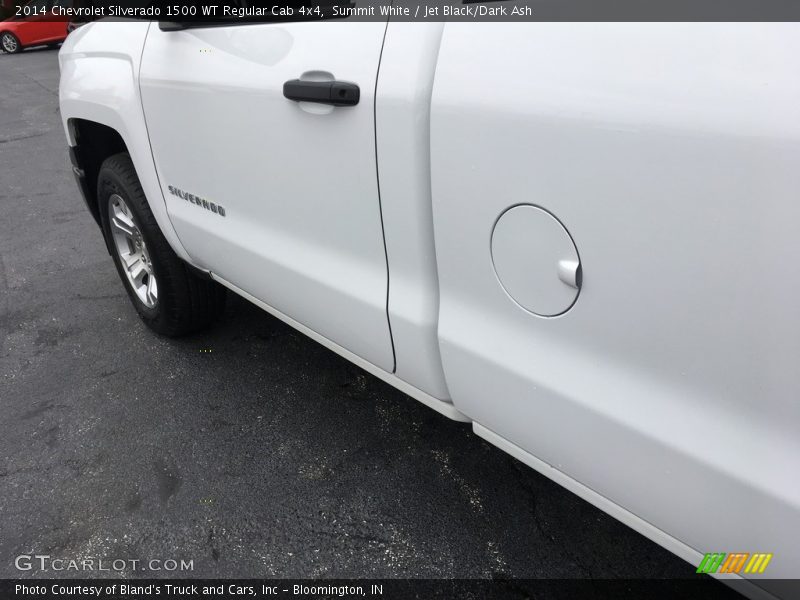 Summit White / Jet Black/Dark Ash 2014 Chevrolet Silverado 1500 WT Regular Cab 4x4