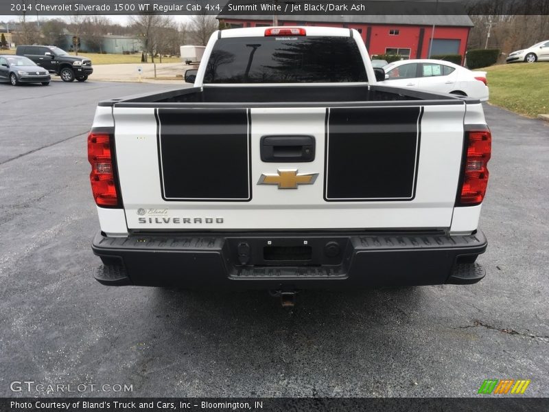 Summit White / Jet Black/Dark Ash 2014 Chevrolet Silverado 1500 WT Regular Cab 4x4