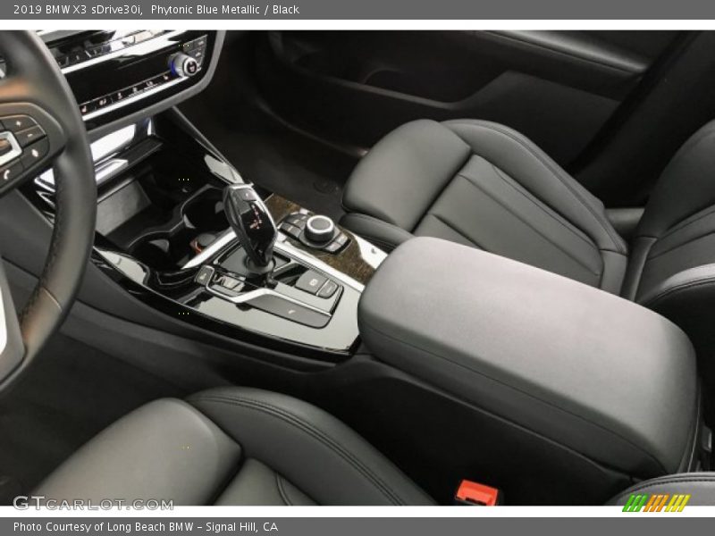 Phytonic Blue Metallic / Black 2019 BMW X3 sDrive30i