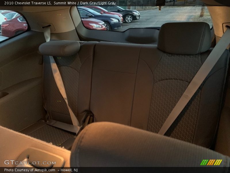 Summit White / Dark Gray/Light Gray 2010 Chevrolet Traverse LS