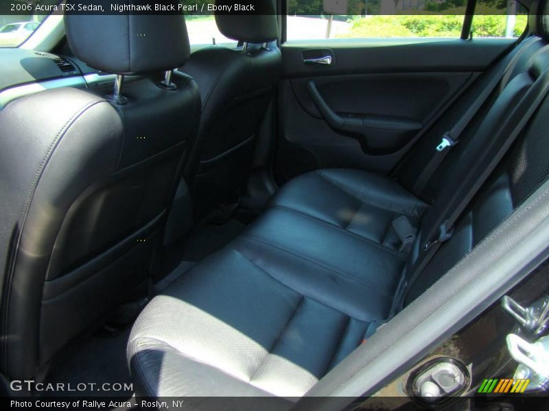 Nighthawk Black Pearl / Ebony Black 2006 Acura TSX Sedan