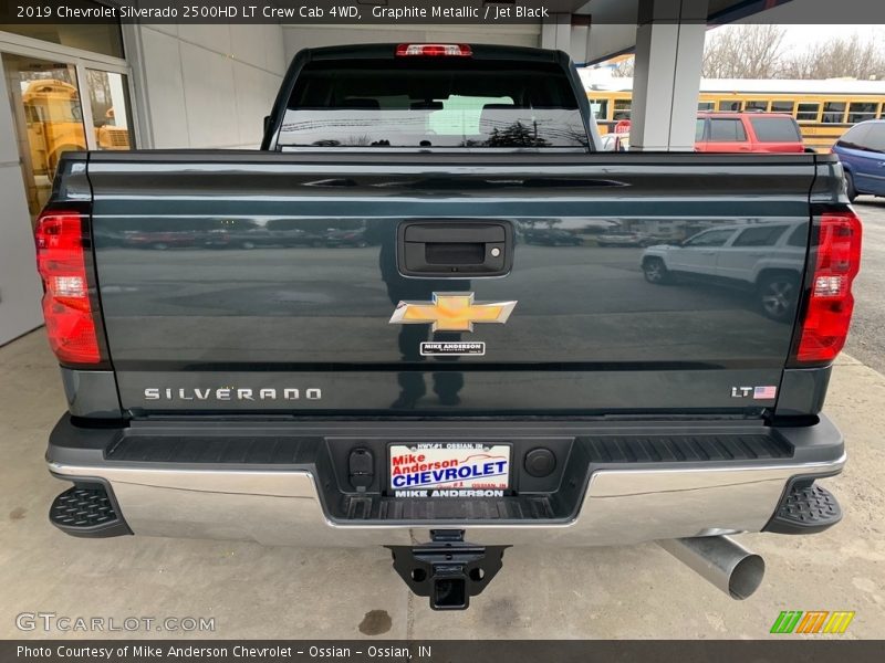 Graphite Metallic / Jet Black 2019 Chevrolet Silverado 2500HD LT Crew Cab 4WD