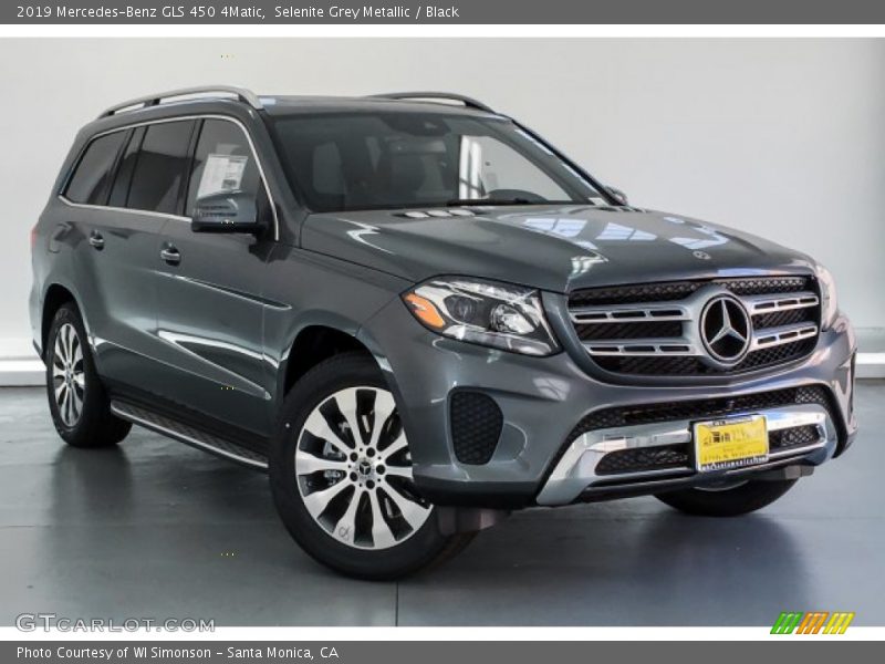 Selenite Grey Metallic / Black 2019 Mercedes-Benz GLS 450 4Matic