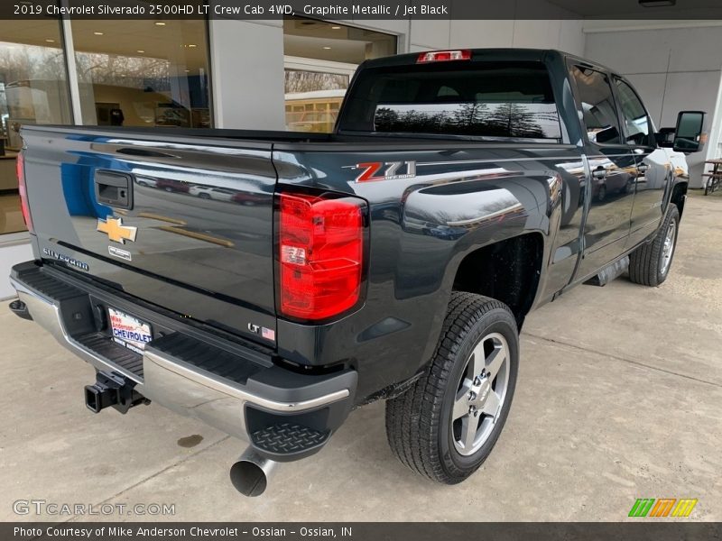 Graphite Metallic / Jet Black 2019 Chevrolet Silverado 2500HD LT Crew Cab 4WD