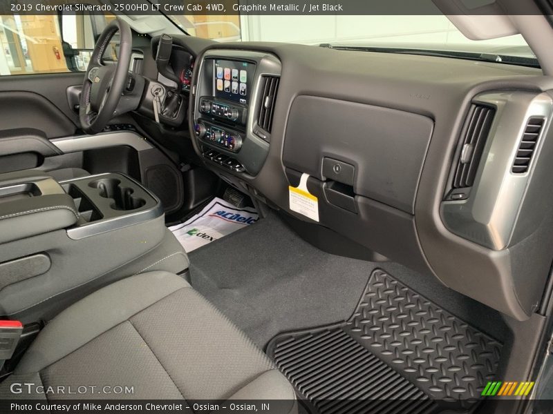 Graphite Metallic / Jet Black 2019 Chevrolet Silverado 2500HD LT Crew Cab 4WD