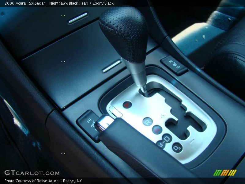Nighthawk Black Pearl / Ebony Black 2006 Acura TSX Sedan