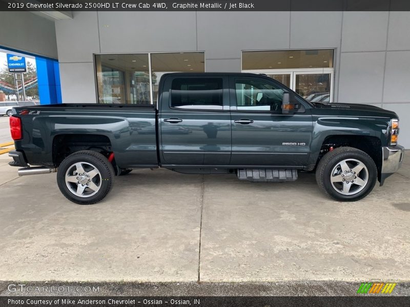 Graphite Metallic / Jet Black 2019 Chevrolet Silverado 2500HD LT Crew Cab 4WD