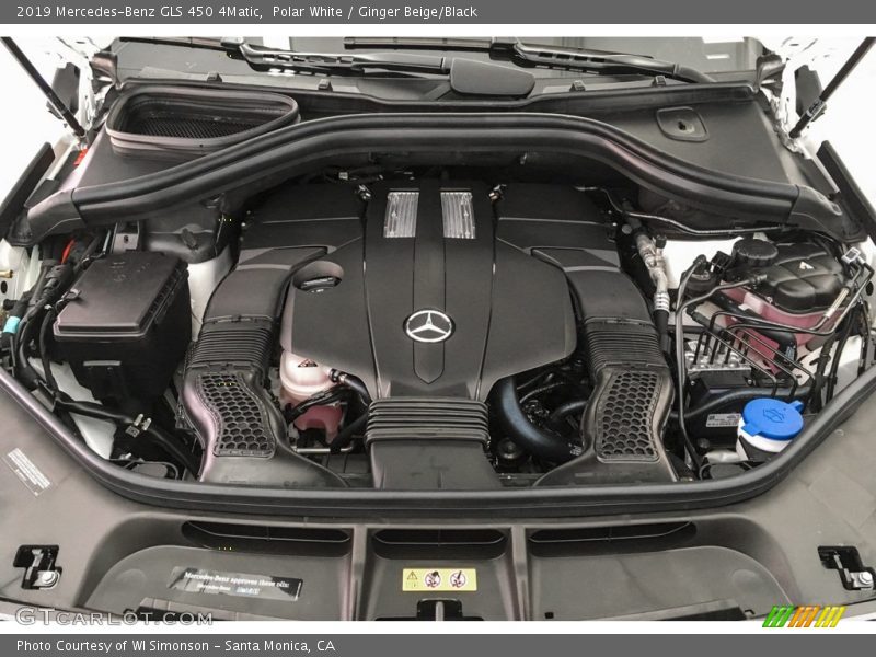 Polar White / Ginger Beige/Black 2019 Mercedes-Benz GLS 450 4Matic