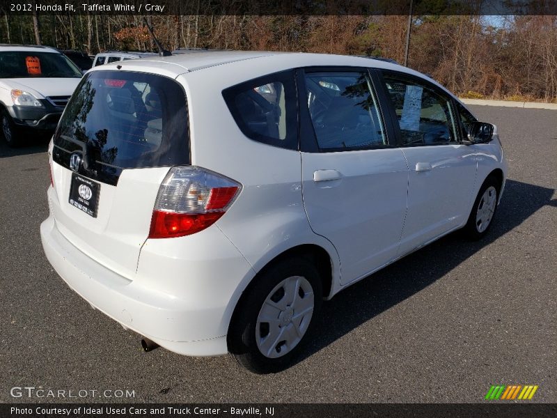 Taffeta White / Gray 2012 Honda Fit