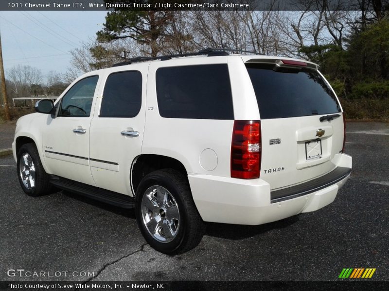 White Diamond Tricoat / Light Cashmere/Dark Cashmere 2011 Chevrolet Tahoe LTZ