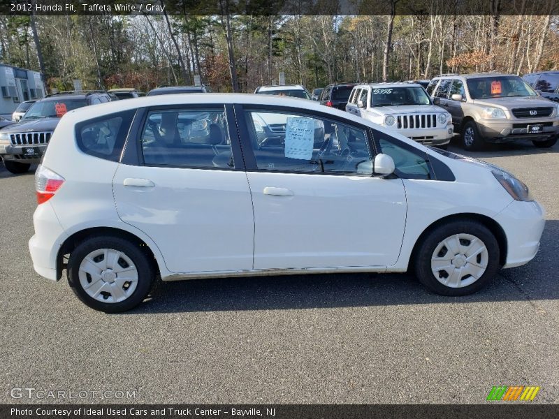 Taffeta White / Gray 2012 Honda Fit