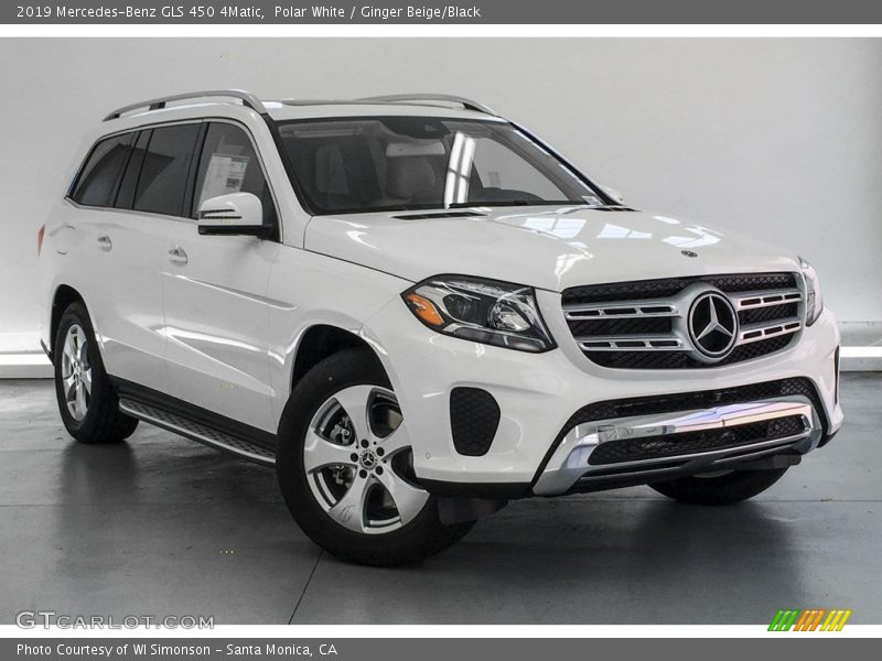 Polar White / Ginger Beige/Black 2019 Mercedes-Benz GLS 450 4Matic