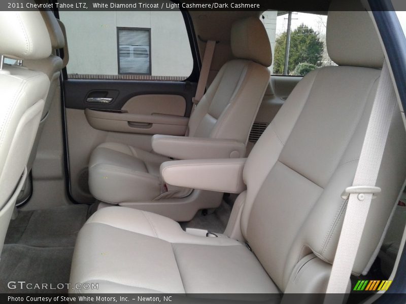 White Diamond Tricoat / Light Cashmere/Dark Cashmere 2011 Chevrolet Tahoe LTZ