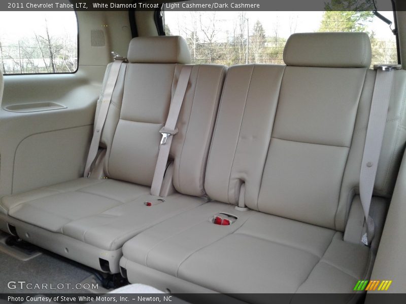 White Diamond Tricoat / Light Cashmere/Dark Cashmere 2011 Chevrolet Tahoe LTZ