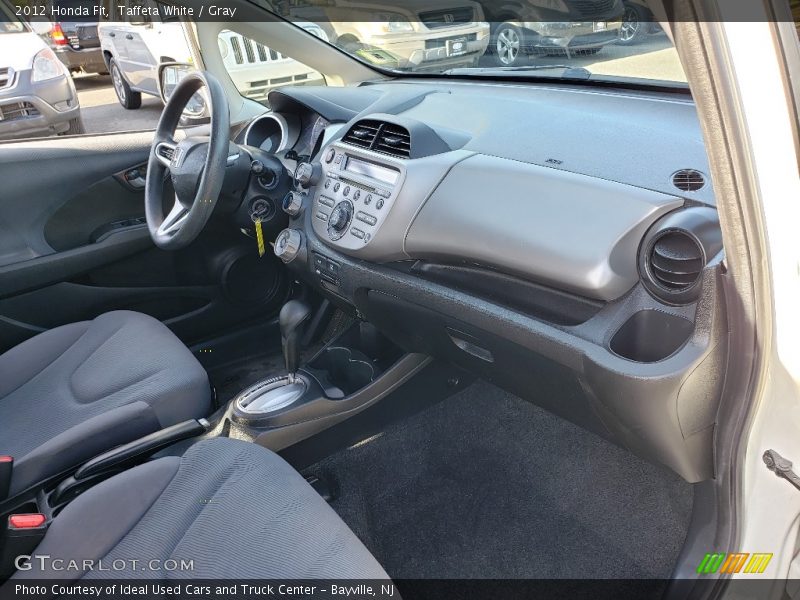 Taffeta White / Gray 2012 Honda Fit