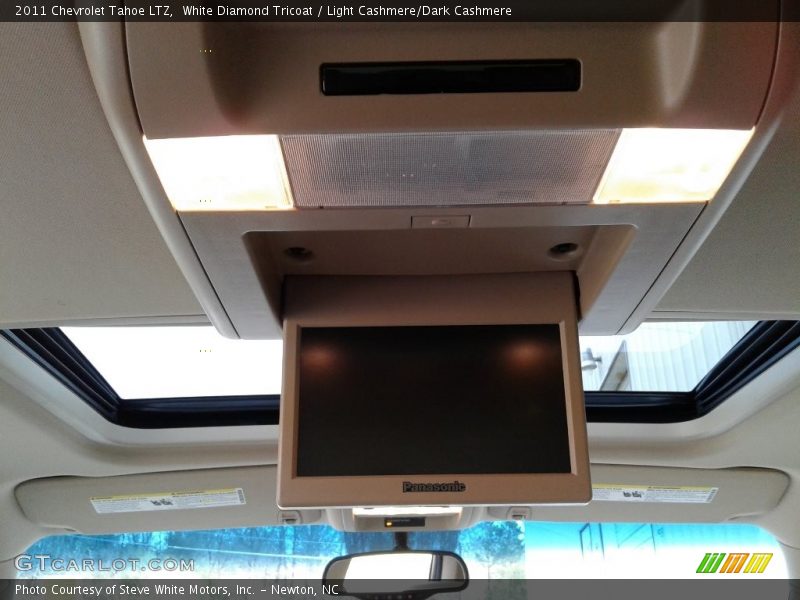White Diamond Tricoat / Light Cashmere/Dark Cashmere 2011 Chevrolet Tahoe LTZ