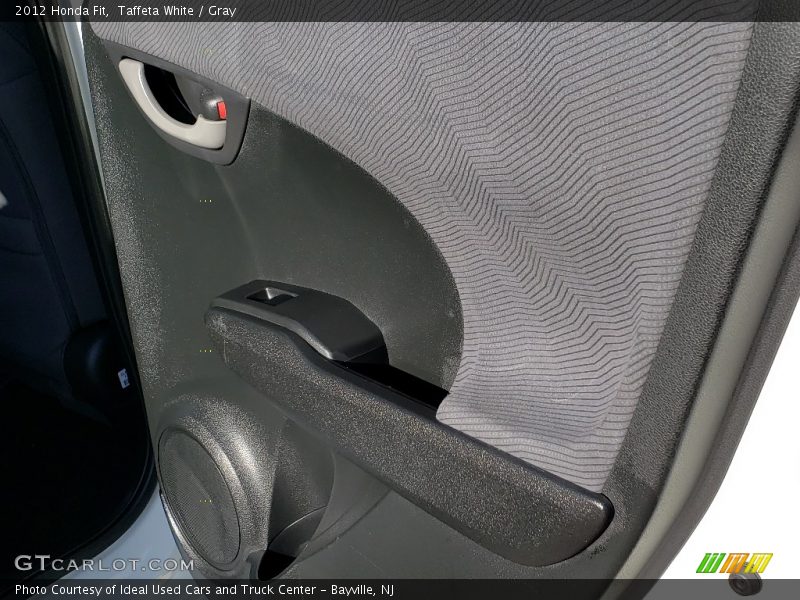 Taffeta White / Gray 2012 Honda Fit