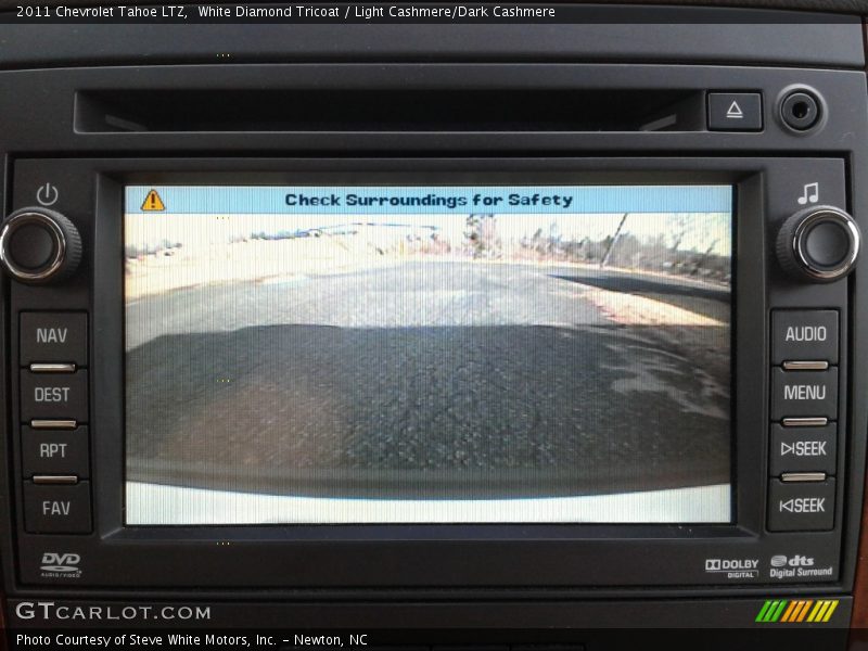 White Diamond Tricoat / Light Cashmere/Dark Cashmere 2011 Chevrolet Tahoe LTZ
