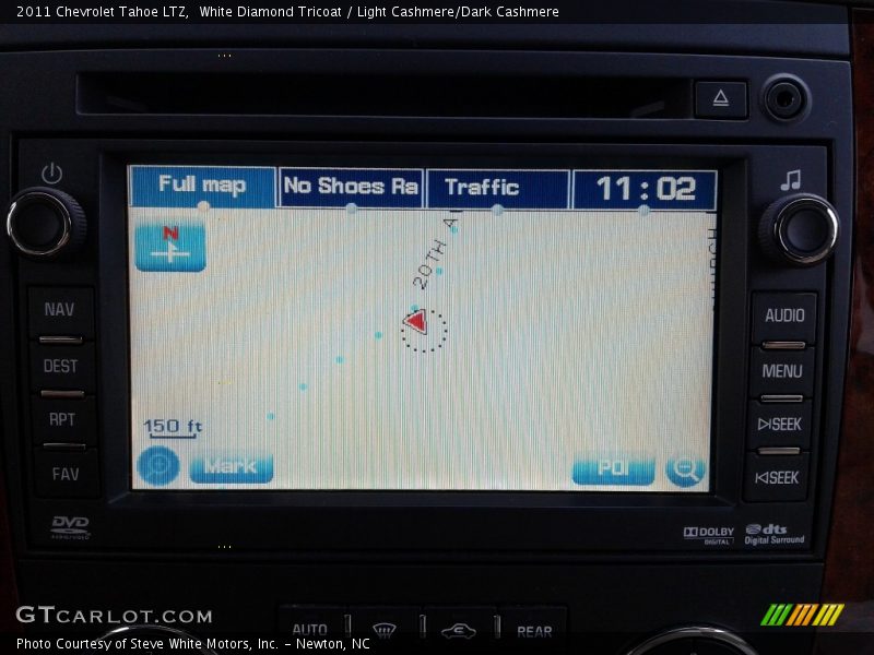 White Diamond Tricoat / Light Cashmere/Dark Cashmere 2011 Chevrolet Tahoe LTZ