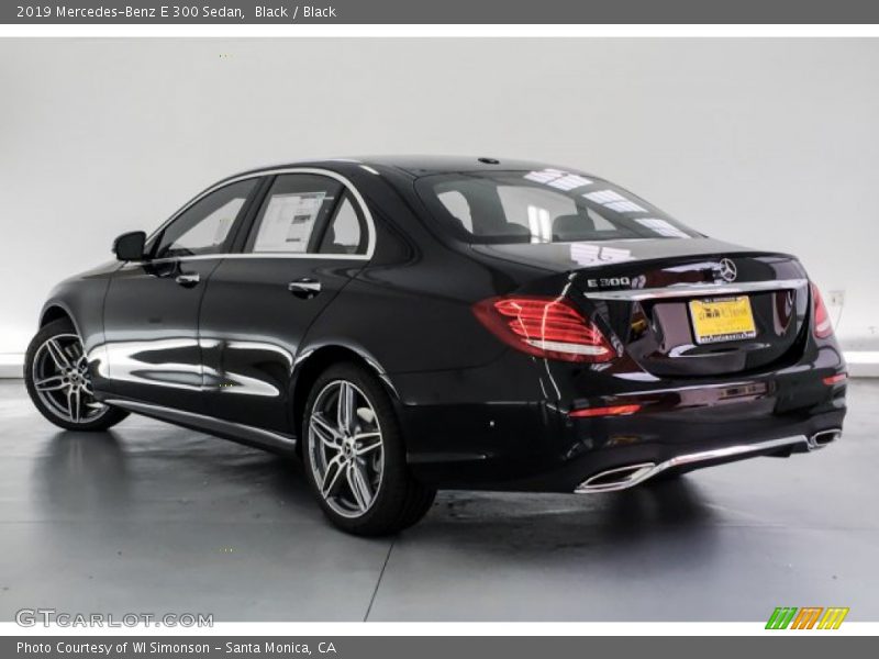 Black / Black 2019 Mercedes-Benz E 300 Sedan