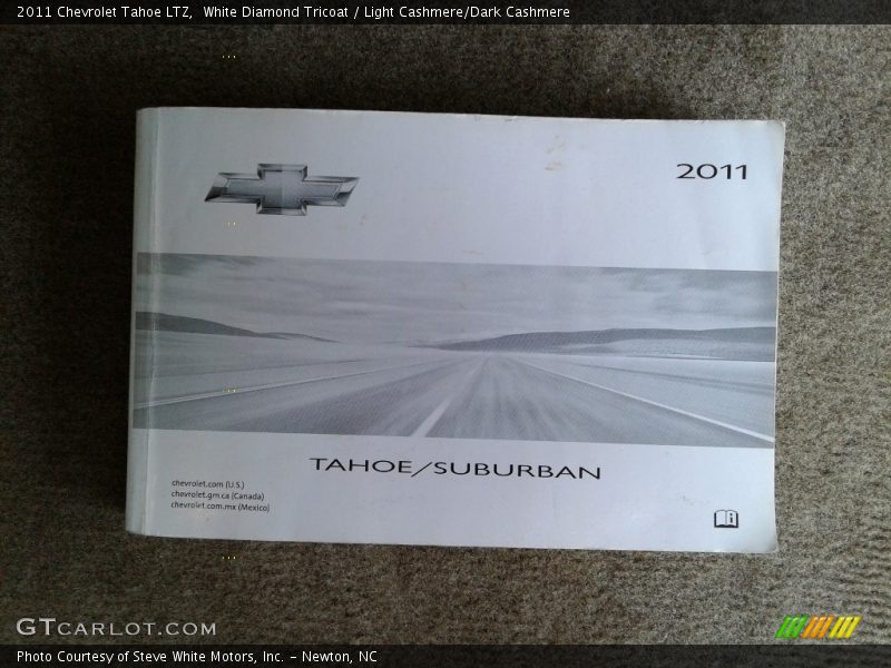 White Diamond Tricoat / Light Cashmere/Dark Cashmere 2011 Chevrolet Tahoe LTZ