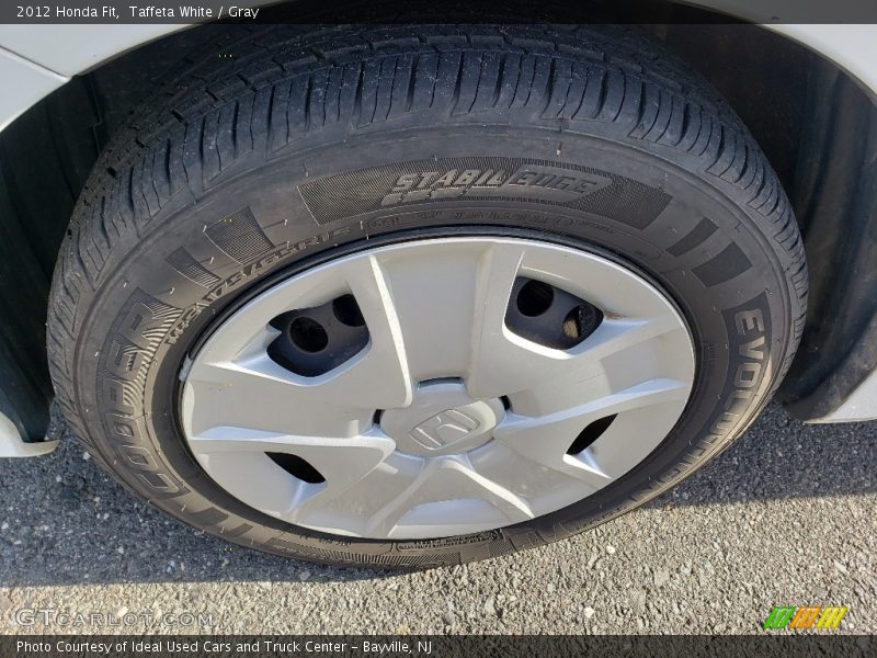 Taffeta White / Gray 2012 Honda Fit