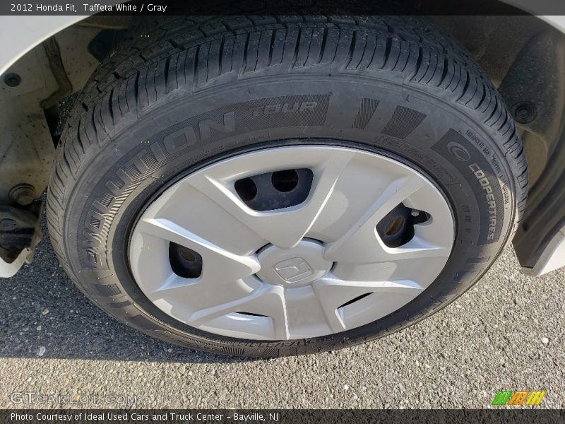 Taffeta White / Gray 2012 Honda Fit