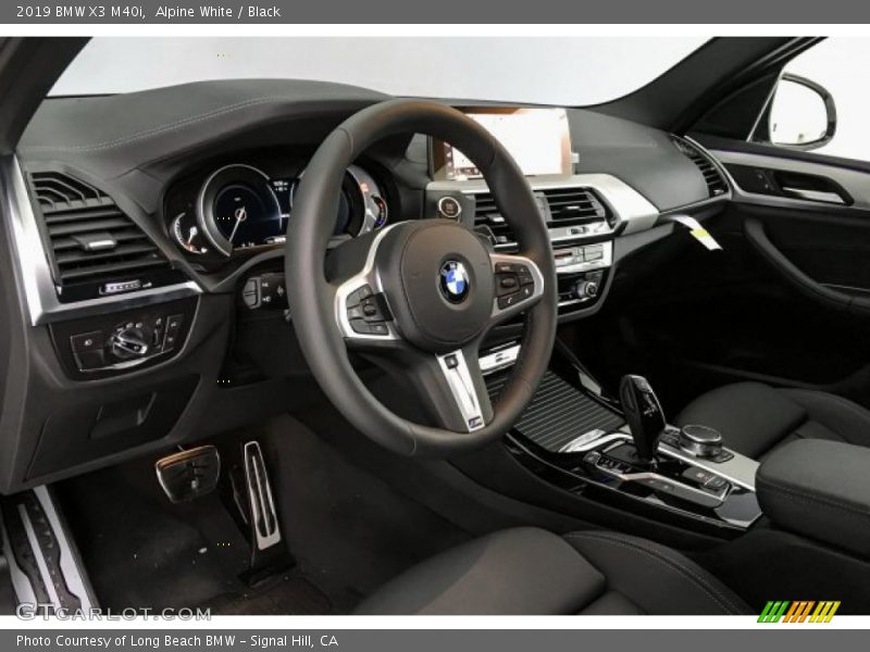 Alpine White / Black 2019 BMW X3 M40i