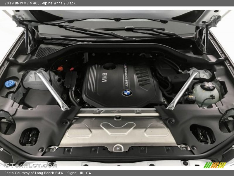Alpine White / Black 2019 BMW X3 M40i