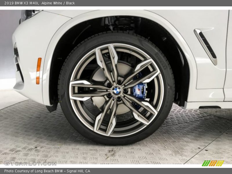 Alpine White / Black 2019 BMW X3 M40i