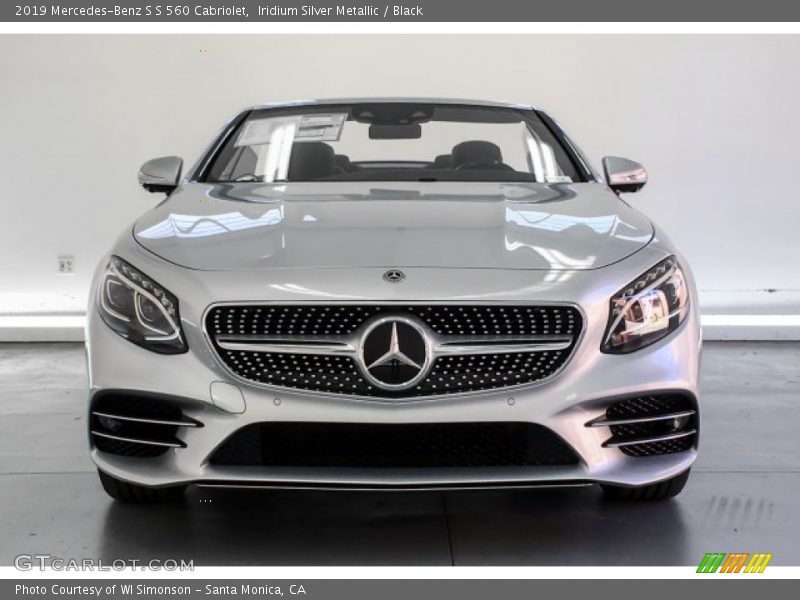 Iridium Silver Metallic / Black 2019 Mercedes-Benz S S 560 Cabriolet