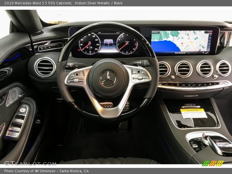 Iridium Silver Metallic / Black 2019 Mercedes-Benz S S 560 Cabriolet