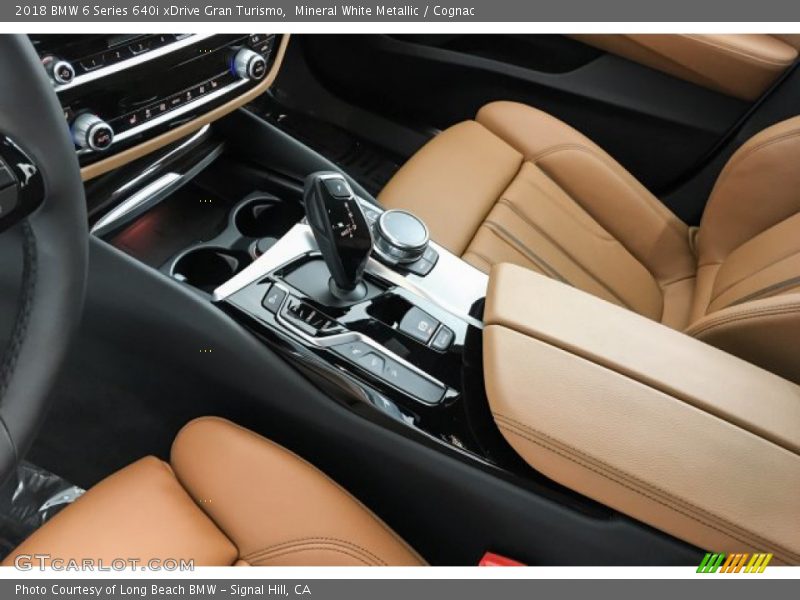 Mineral White Metallic / Cognac 2018 BMW 6 Series 640i xDrive Gran Turismo