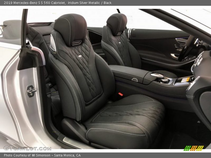 Iridium Silver Metallic / Black 2019 Mercedes-Benz S S 560 Cabriolet