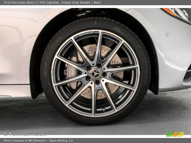 Iridium Silver Metallic / Black 2019 Mercedes-Benz S S 560 Cabriolet