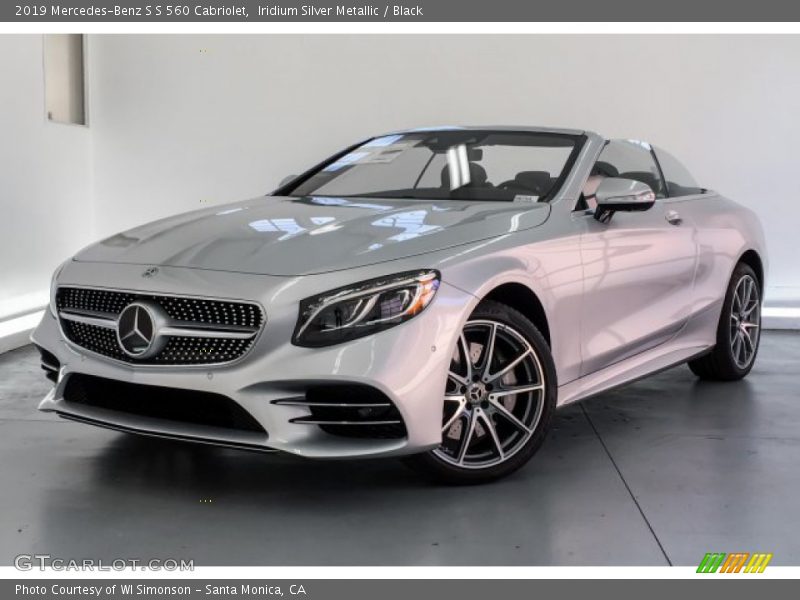 Iridium Silver Metallic / Black 2019 Mercedes-Benz S S 560 Cabriolet