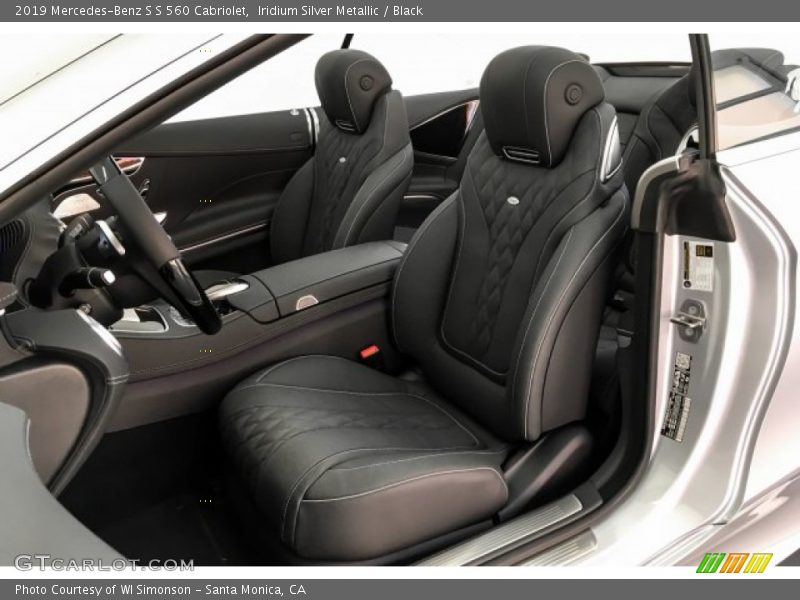 Iridium Silver Metallic / Black 2019 Mercedes-Benz S S 560 Cabriolet