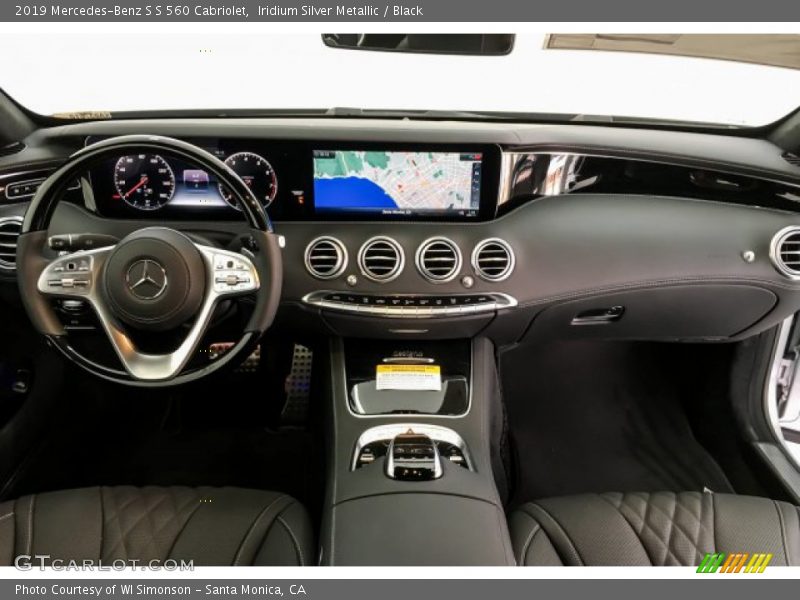 Iridium Silver Metallic / Black 2019 Mercedes-Benz S S 560 Cabriolet