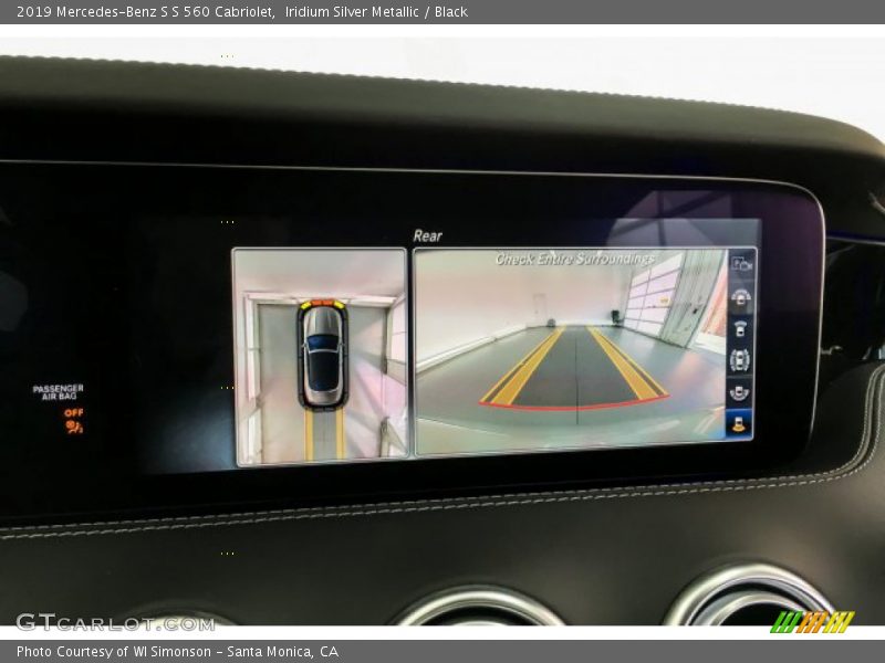 Iridium Silver Metallic / Black 2019 Mercedes-Benz S S 560 Cabriolet