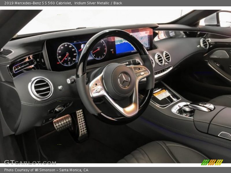 Iridium Silver Metallic / Black 2019 Mercedes-Benz S S 560 Cabriolet