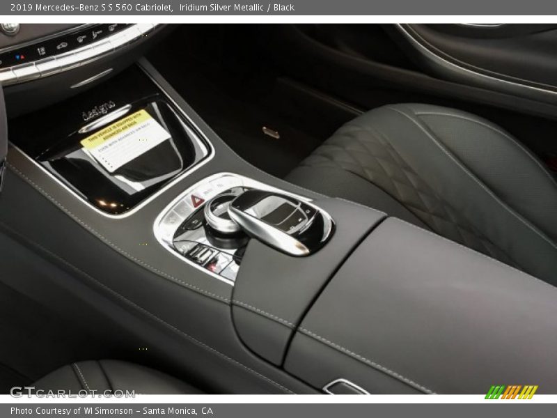 Iridium Silver Metallic / Black 2019 Mercedes-Benz S S 560 Cabriolet