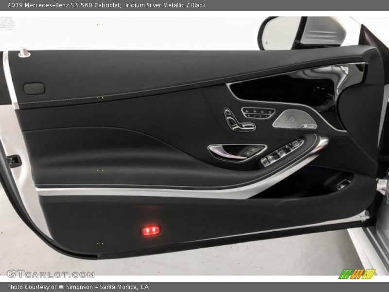 Iridium Silver Metallic / Black 2019 Mercedes-Benz S S 560 Cabriolet